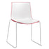 Catifa 46 0278 Chair Bicolored Skids Chrome